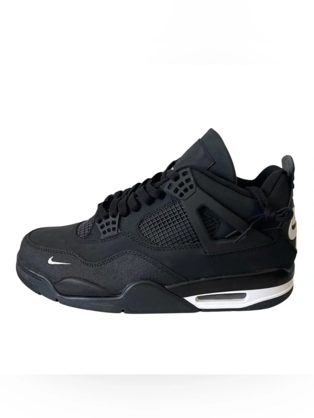 Air Jordan 4 Retro OG SP Men's Black /White Athletic Sneaker-Classic